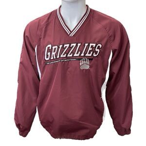 The University Of Montana Grizzlies Women’s Pullover Size S Side Zipper Pockets